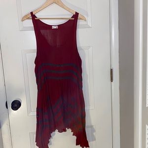 Free people red tunic